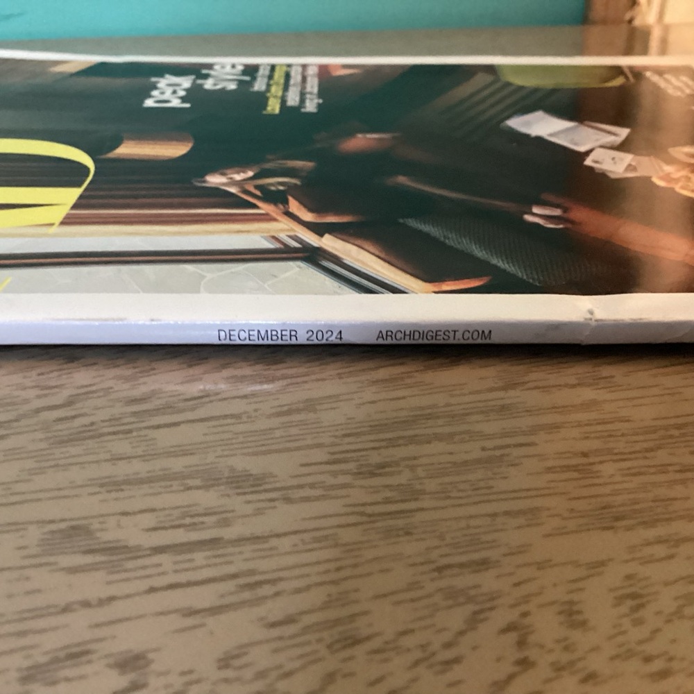 Flawed Architectural Digest December 2024 Issue - Picture 2 of 7